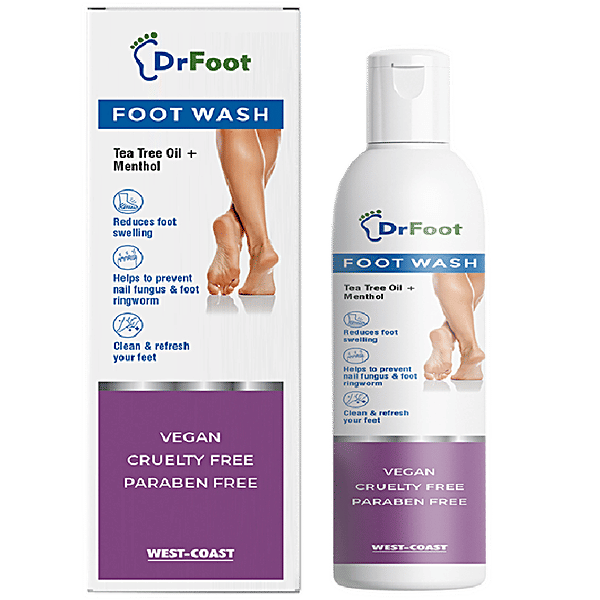Buy Dr Foot Foot Wash With Tea Tree Oil, Menthol Helps Prevent Nail