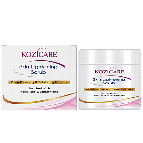 Buy Kozicare Skin Lightening Scrub Deep Cleansing & Exfoliating