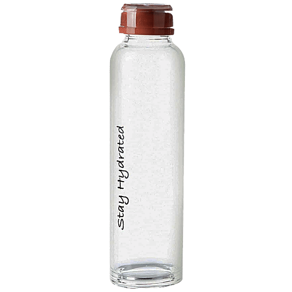 Buy Bergner Borosilicate Glass Water Bottle Durable, Leakproof
