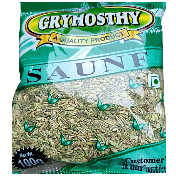 Buy GRYHOSTHY Saunf Whole Adds Flavour, Good For Digestion Online at
