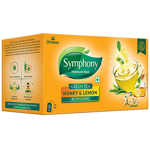Buy Goodricke Symphony Revitalizing Premium Green Tea Honey & Lemon