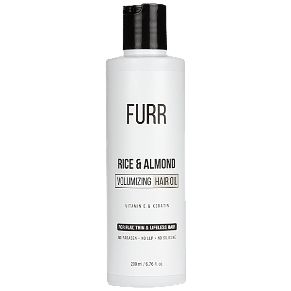 Buy Furr By Pee Safe Rice & Almond Volumizing Hair Oil Vitamin E