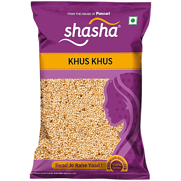 Buy SHASHA Whole Khus Khus Premium Quality, All Natural Online at Best Price of Rs 280 bigbasket