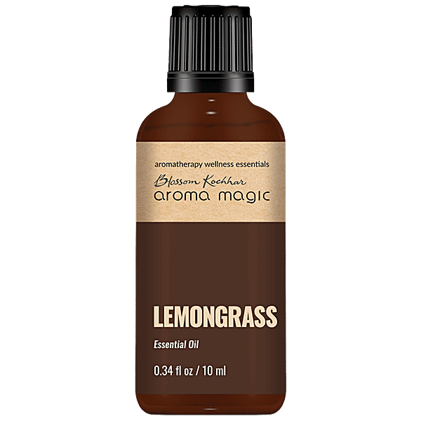 Buy Aroma Magic Lemon Grass Essential Oil Boosts Energy, Helps Detoxify Skin Online at Best