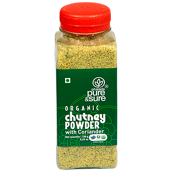 Buy Phalada Pure & Sure Organic Chutney Powder With Coriander