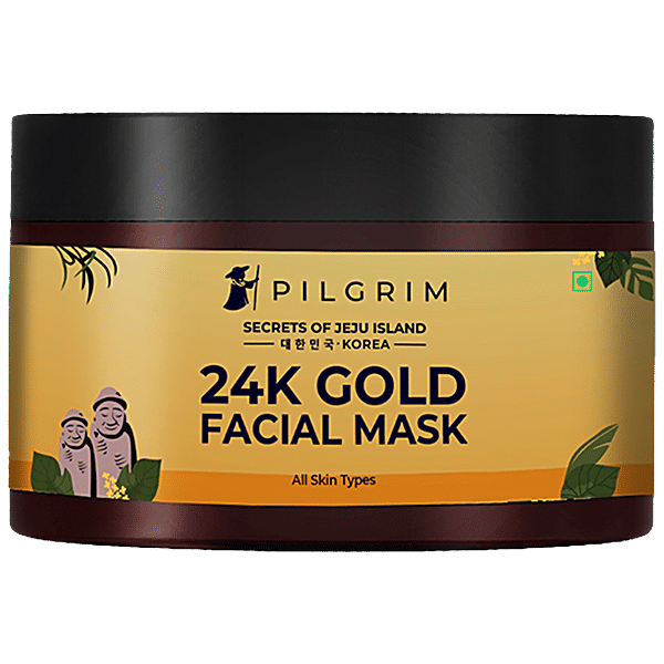 Buy PILGRIM 24K Gold Facial Mask Boosts Collagen, Enhances Natural