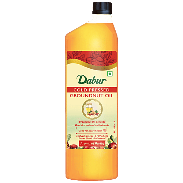 Buy Dabur Cold Pressed Groundnut Cooking Oil Perfect Blend of Health