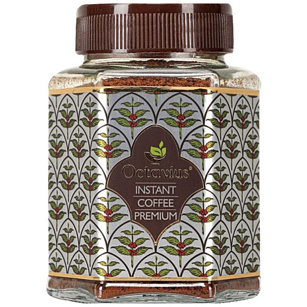Buy Octavius Premium Instant Coffee Powder 25 Chicory Blend, Bold