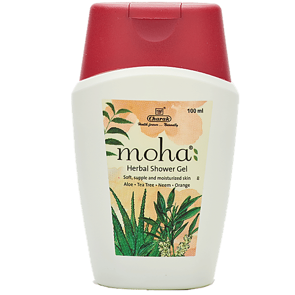 Buy Moha Herbal Shower Gel Aloe & Tea Tree, For Soft, Supple