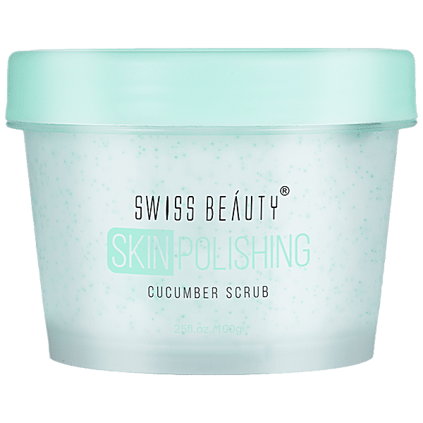 Buy Swiss Beauty Skin Polishing Cucumber Face Scrub Exfoliating