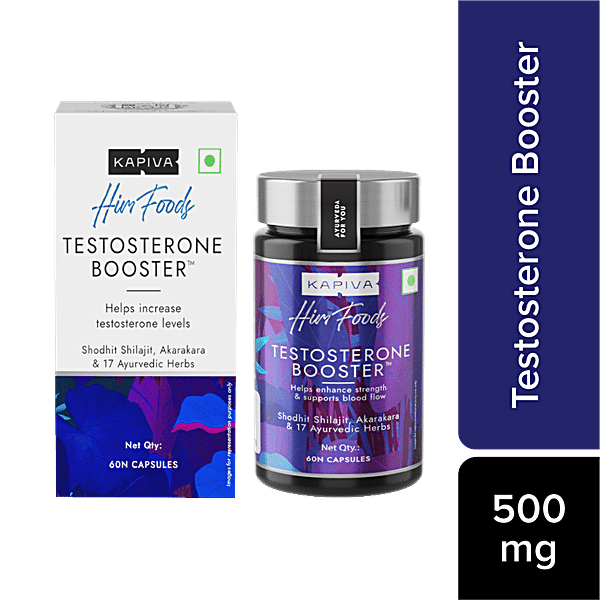 Buy Kapiva Himfoods Testosterone Booster With Shodhit, Shilajit