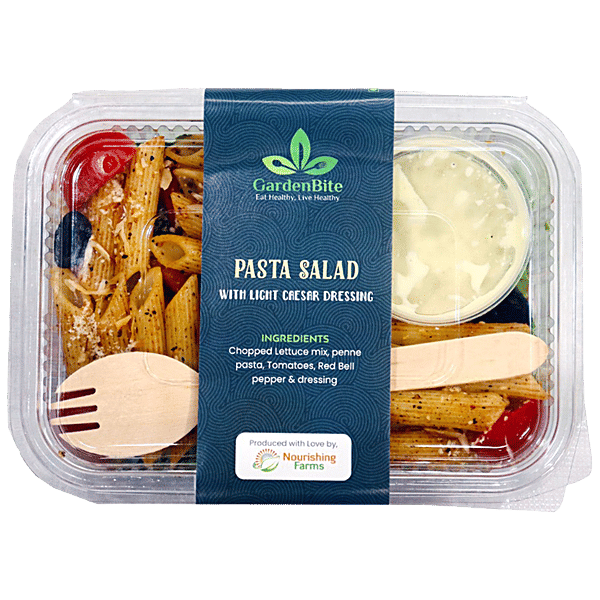 Buy GardenBite Pasta Salad With Light Caesar Dressing, Made With