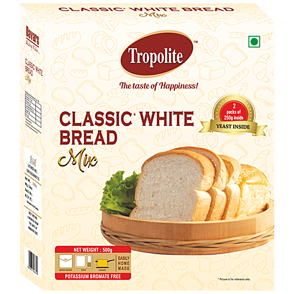 Buy Tropolite Classic White Bread Mix Rich Flavour, Soft Texture