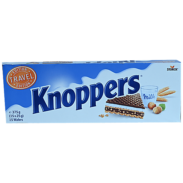 Buy Knoppers Crispy Wafers - Filled With Mlk, Cream, Sweet Taste, Travel  Pack Online at Best Price of Rs 1199 - bigbasket