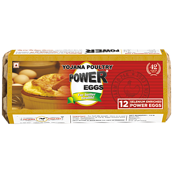 Buy Yojana Poultry Power Eggs Online at Best Price of Rs 106 bigbasket