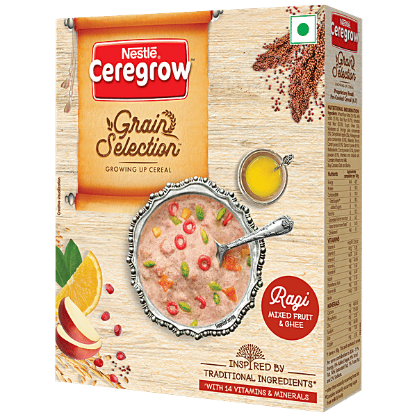 Buy Nestle Ceregrow Grain Selection Growing Up Cereal Ragi, Mixed