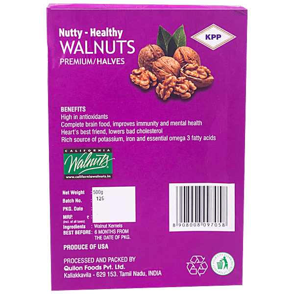 Buy Nutty Healthy Walnuts Rich In Antioxidants, Promotes Healthy Gut