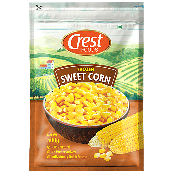 Buy Crest Foods Frozen Sweet Corn Fibre Rich, Helps In Digestion