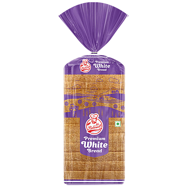 Buy Mr Bakewell Premium White Bread Rich In Nutrients, Healthy, For