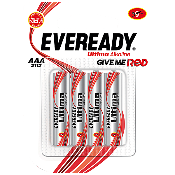 Buy Eveready Ultima Alkaline Battery AAA 2112, 1.5 V Online at Best