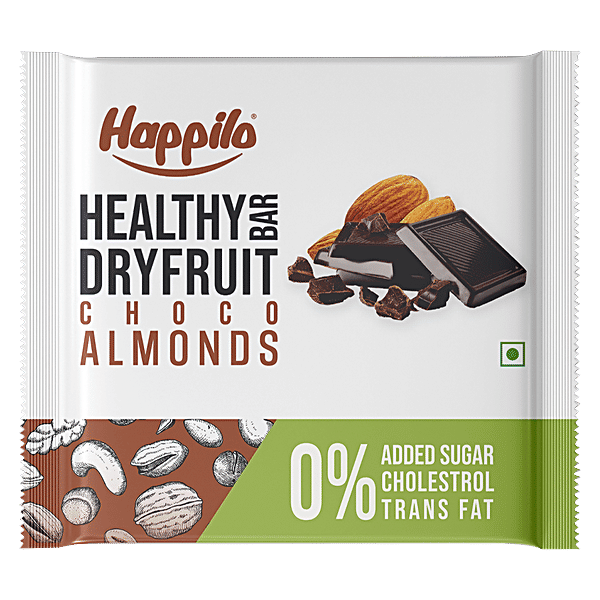 Buy Happilo ChocoAlmond Healthy Mini Dry Fruit Bar Online at Best