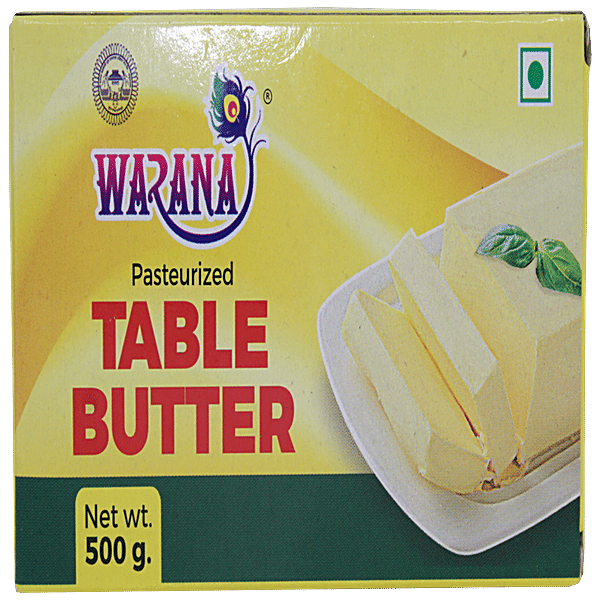Buy Warana Salted Table Butter Pasteurised, Rich In Calcium Online at