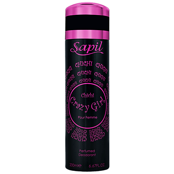 Buy Sapil Chichi Crazy Girl Pour Femme Perfumed Deodorant Online at