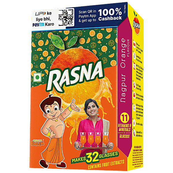 Buy Rasna Fruit Fun Preparation Drink Mix Powder Nagpur Orange