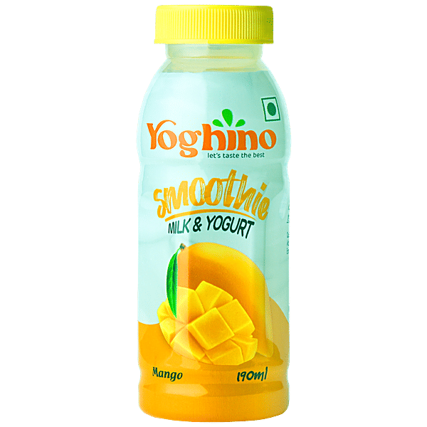 Buy Yoghino Milk & Yogurt Smoothie Mango, Rich In Protein, Good For