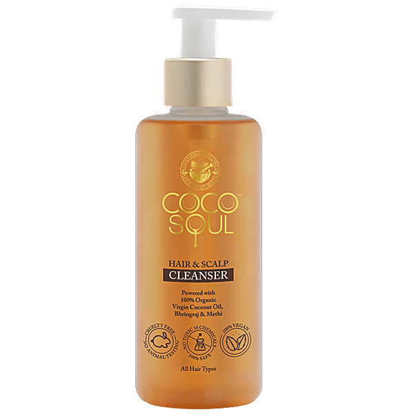 Buy Coco Soul Cleanser & Conditioner - With Coconut & Ayurvedic ...