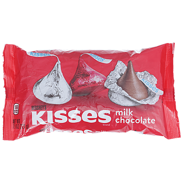 Buy Hersheys Kisses Milk Chocolate Melt In Mouth, Wrapped Online at Best Price of Rs 775