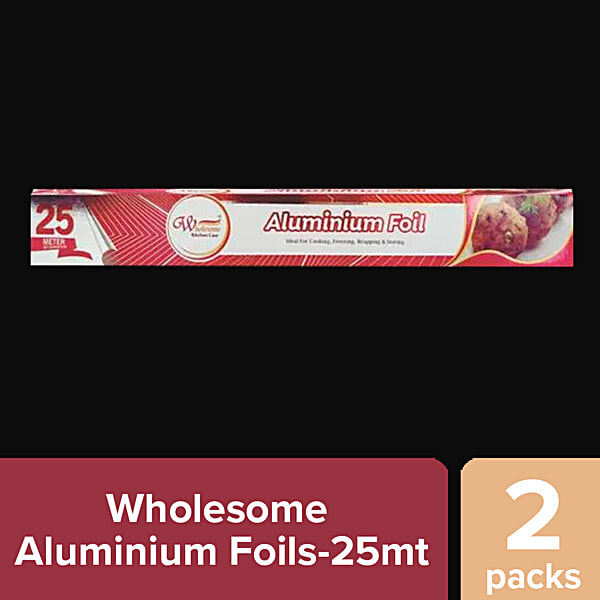 Buy WHOLESOME Aluminium Foils Online at Best Price of Rs 320 bigbasket