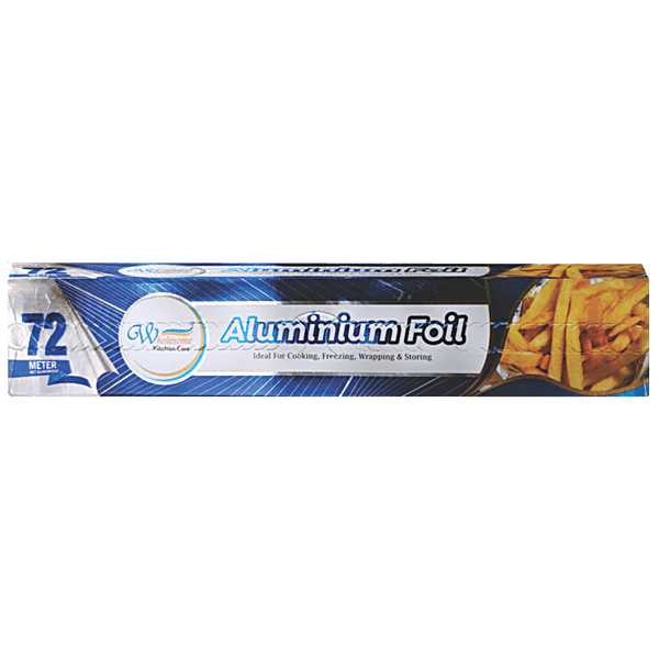 Buy WHOLESOME Aluminium Foil Ideal For Cooking, Freezing, Wrapping