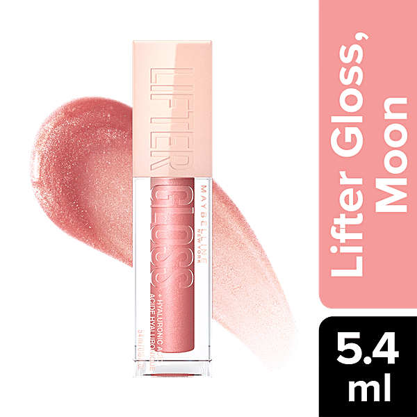 Buy Maybelline New York Lifter Gloss Moisturizing, Tinted Lip Gloss, With Hyaluronic Acid, Non