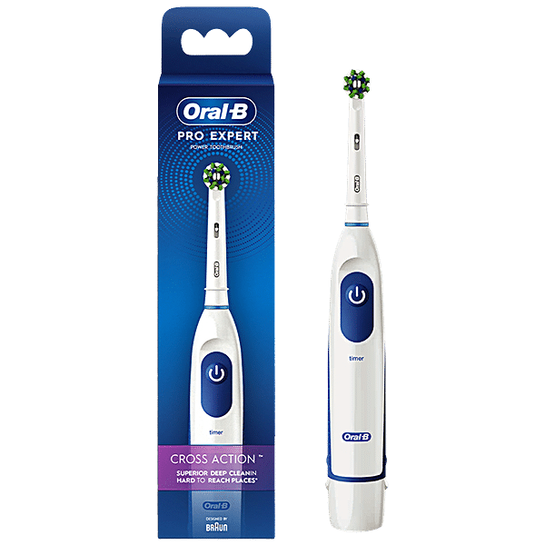 Buy Oral-B Pro Expert Electric Toothbrush - Battery Operated With  Replaceable Brush Head Online at Best Price of Rs 1187.01 - bigbasket