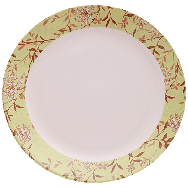 Buy Dinewell Eco Urmi Dinner Plate Round Paisley, Melamine