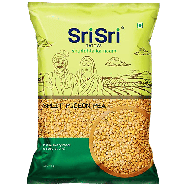 Buy Sri Sri Tattva Split Pigeon Pea Toor Dal Rich In Protein & Folic
