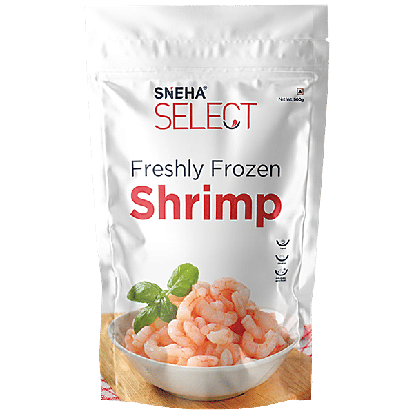 Buy Sneha Select Freshly Frozen Shrimp Rich In Protein & Antioxidants