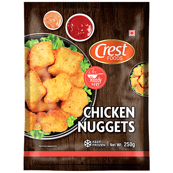 Buy Crest Foods Chicken Nuggets Ready To Fry, High Quality, Crunchy