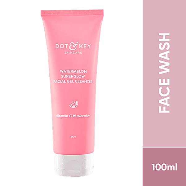 Buy Dot & Key Watermelon Super Glow Facial Gel Cleanser Visibly