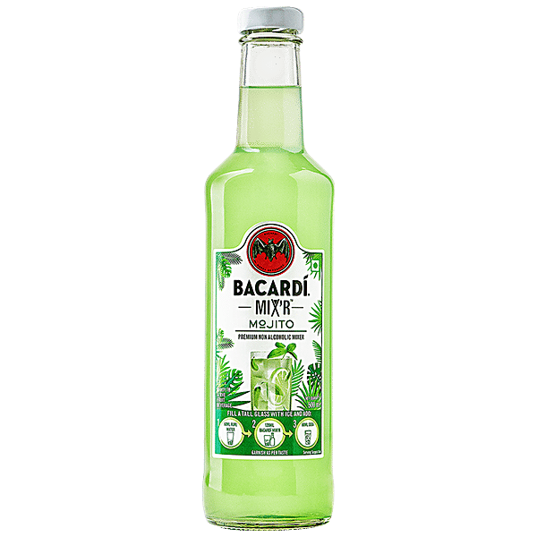 Buy Bacardi MIX'R Non Alcoholic Premium Mixer Mojito, Refreshing Flavour, Taste Online at Best