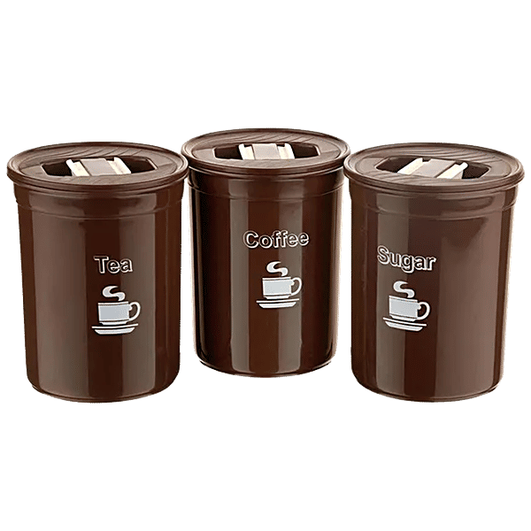 Buy Asian Accurate Storage Containers For Tea, Coffee, Sugar, Plastic