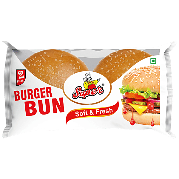 Buy Super Jumbo Burger Buns Soft & Fresh Online at Best Price of Rs