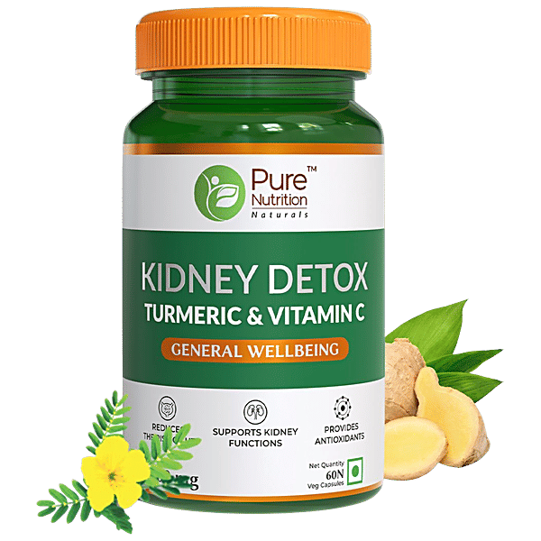Buy Pure Nutrition Kidney Detox Capsules For General Wellbeing With