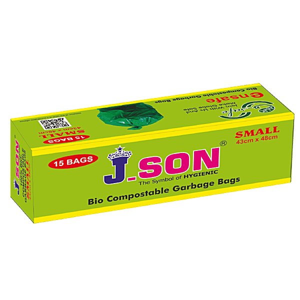 Buy J_son Bio Compostable Garbage Bags Small, Used For Dry & Wet