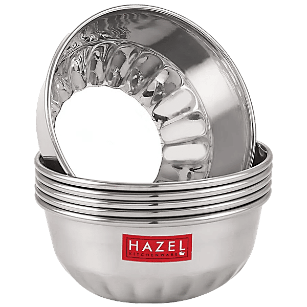 Buy HAZEL Stainless Steel Serving Bowl/Wati/Vati/Katori Glossy Finish