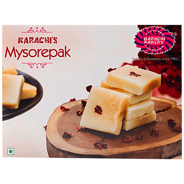 Buy Karachi Bakery Mysore Pak Authentic, Rich, Traditional Sweet