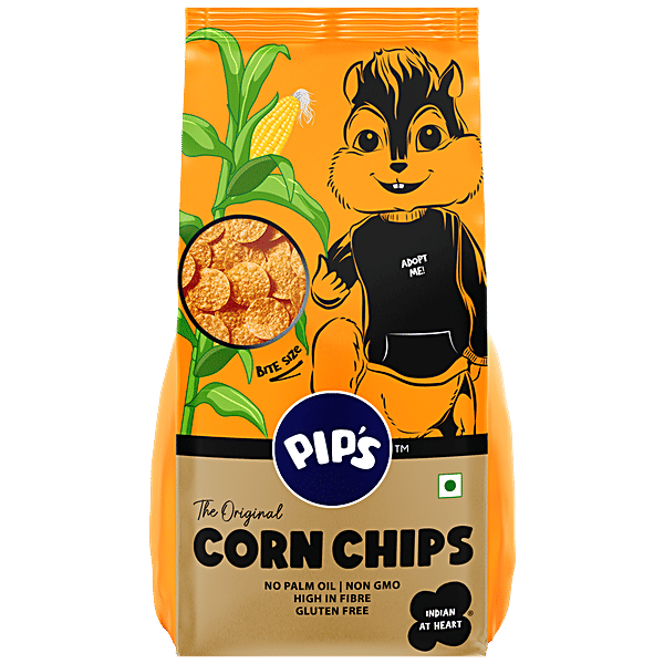 Buy PIP'S Corn Chips The Original, High In Fibre, Gluten Free, Non