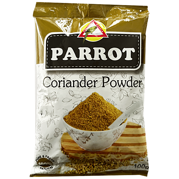 Buy Parrot Dhania Powder Coriander, 100 Natural Online at Best Price