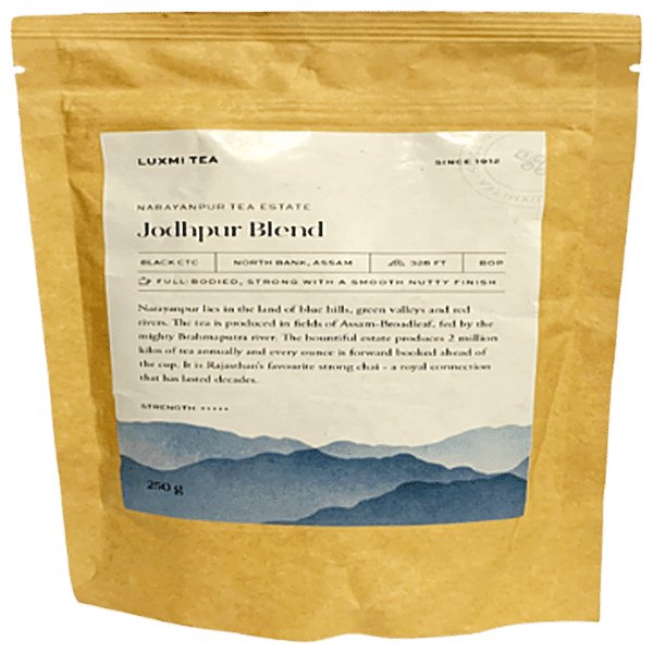 Buy Luxmi Tea Jodhpur Blend Fresh, Strong, Smooth, Nutty Flavour